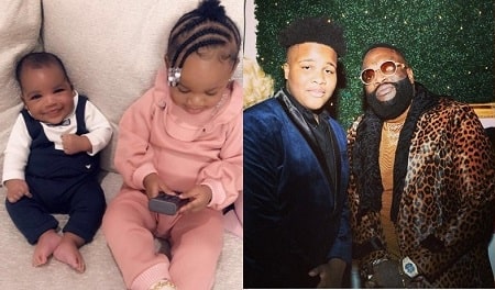 In picture Toie Roberts all three half siblings.